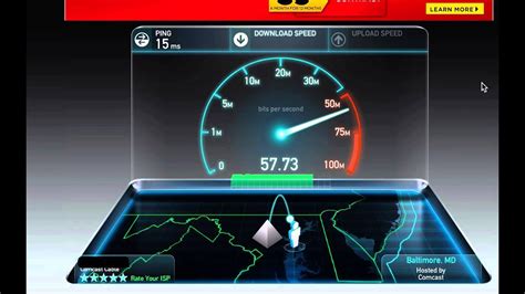 vad är comcast blast internet speed